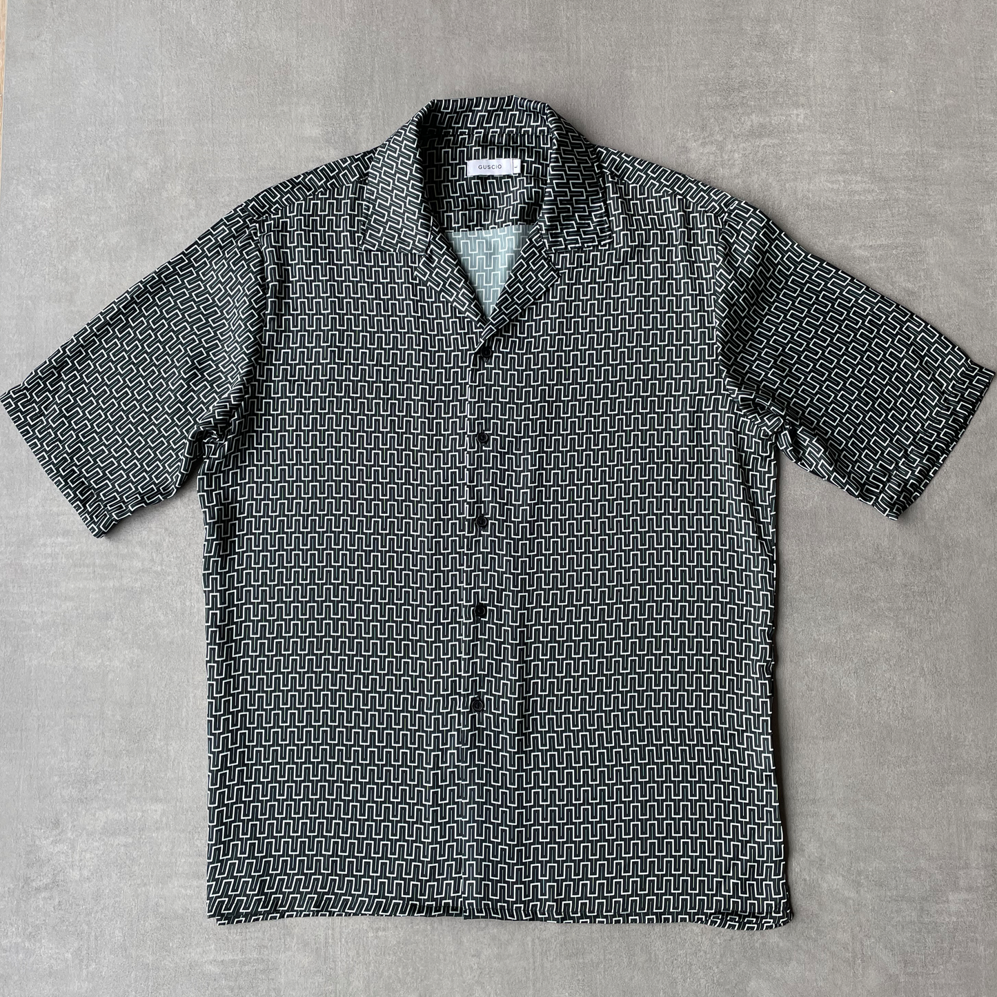 PROCIDA SHIRT - BLACK & WHITE