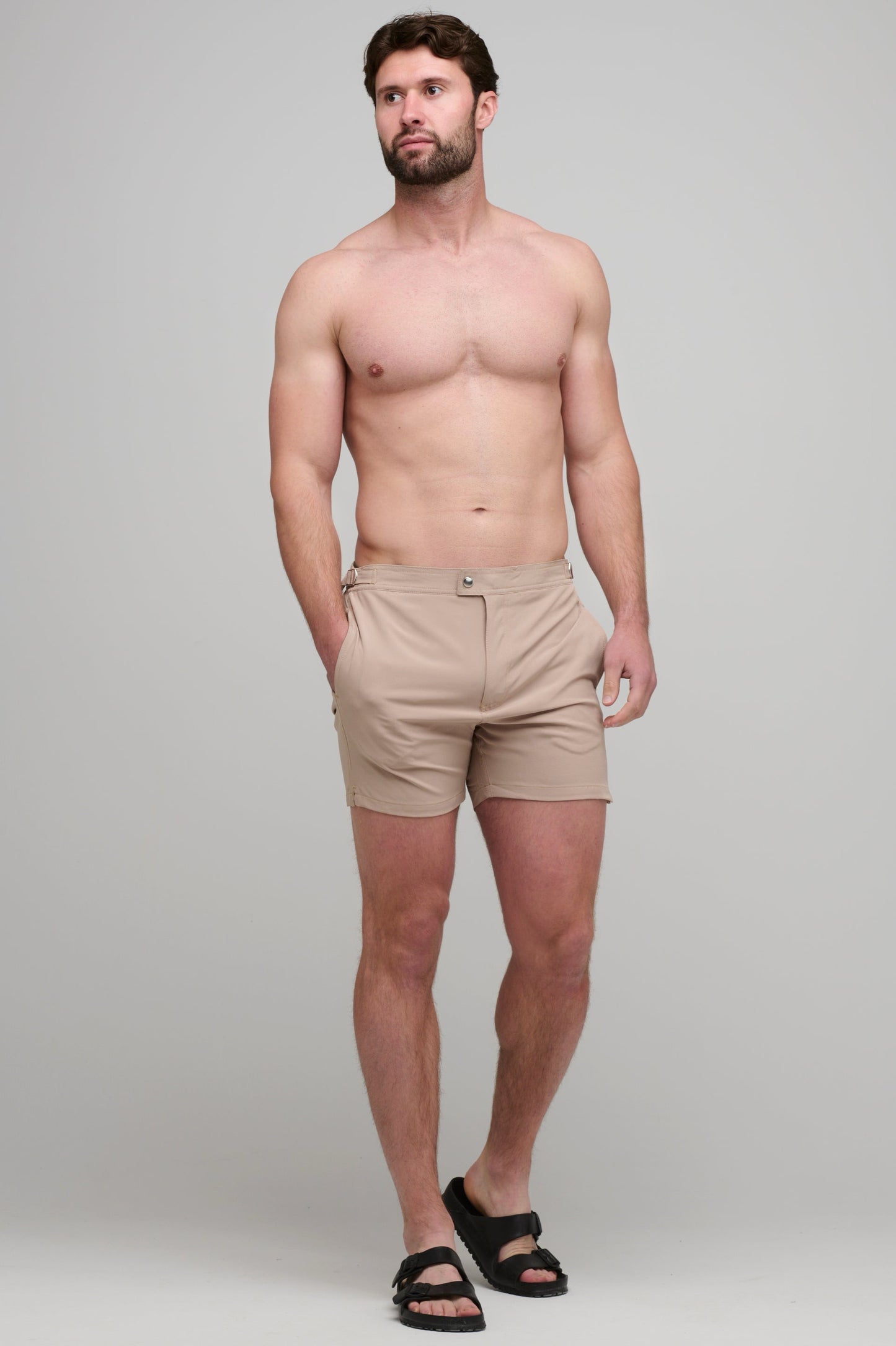 CAPRI SWIM SHORTS - SAND