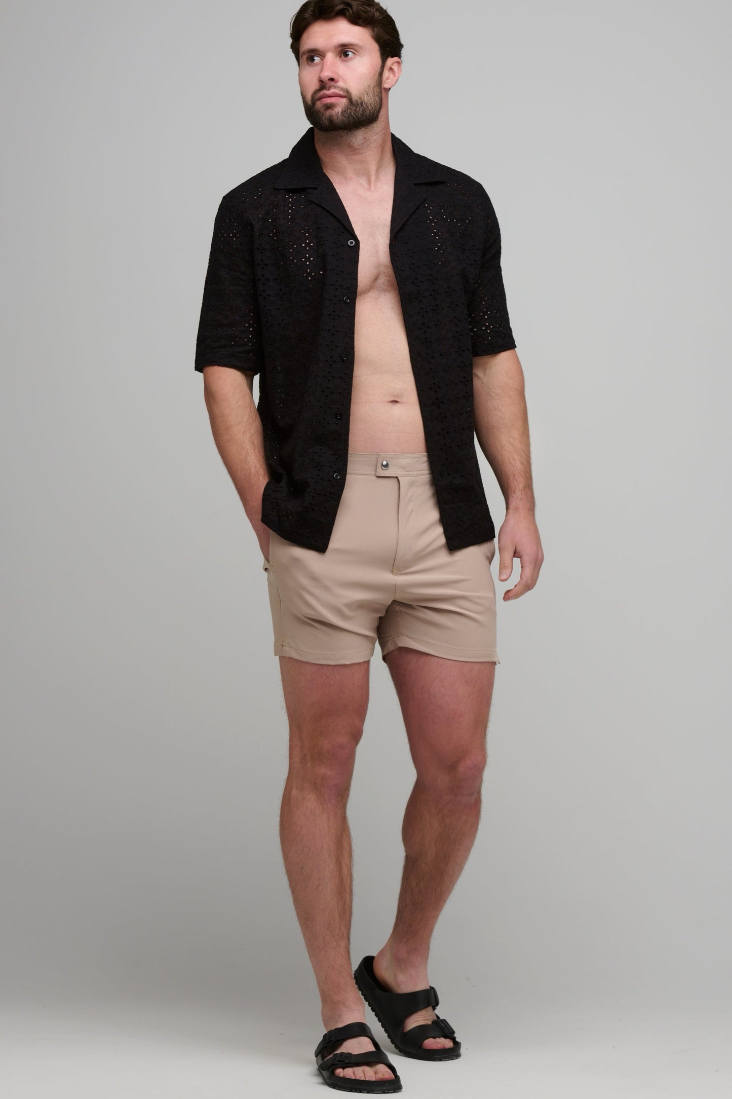 CAPRI SWIM SHORTS - SAND