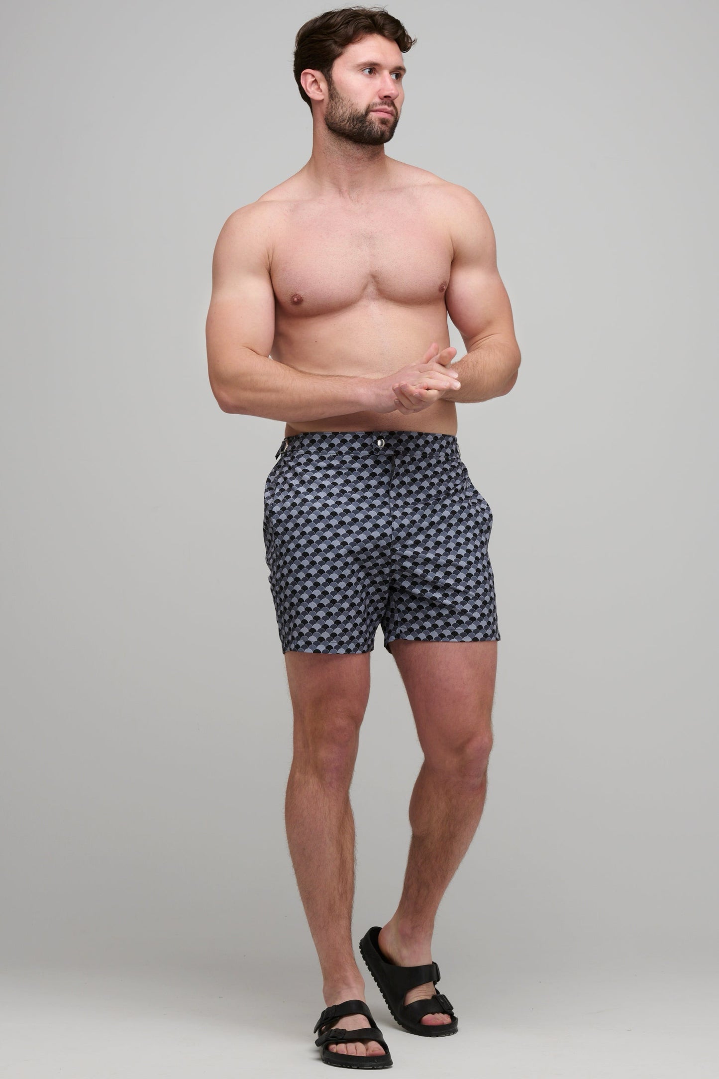SOLARO SWIM SHORTS - MONO