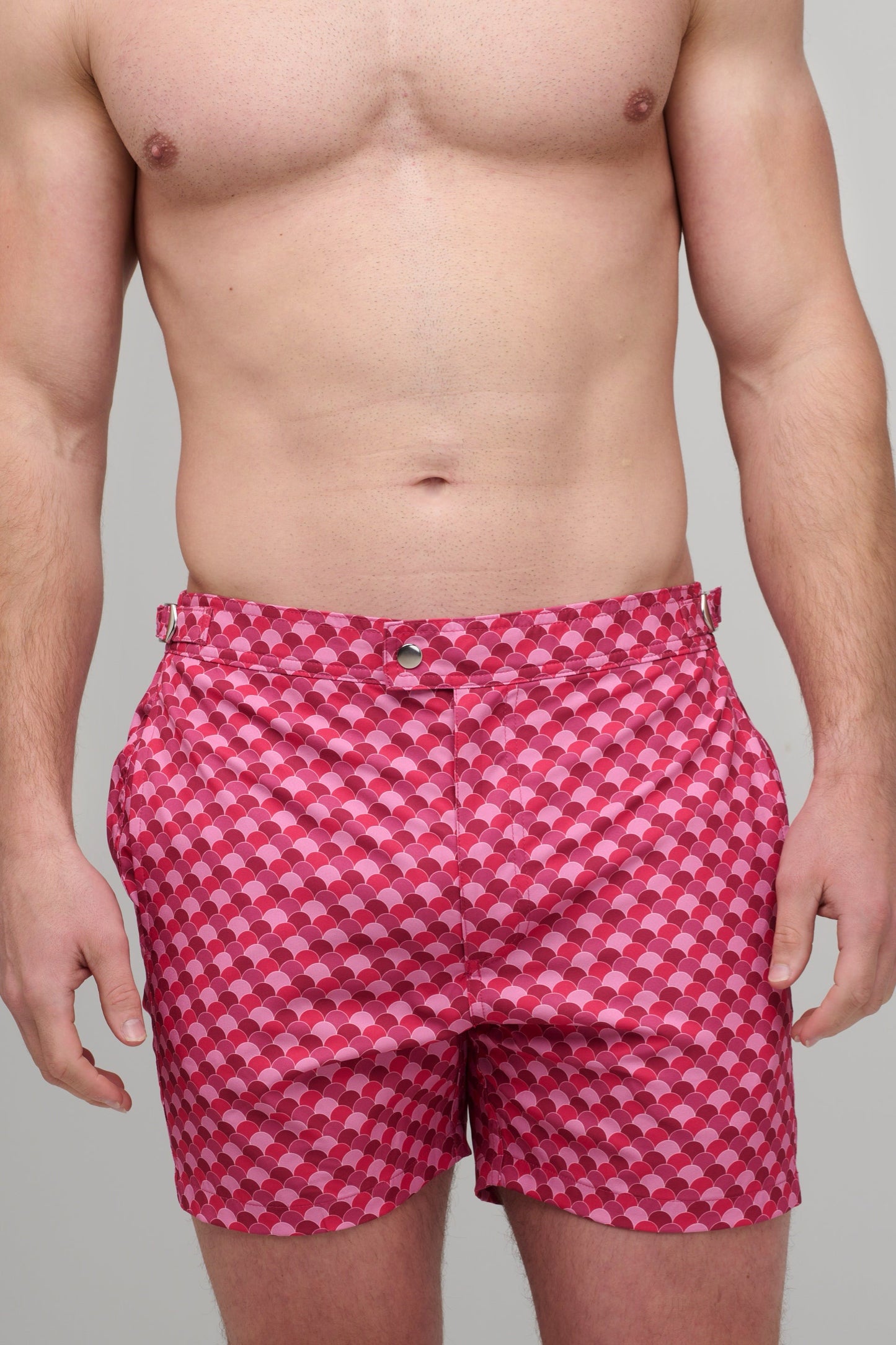 SOLARO SWIM SHORTS - RASPBERRY
